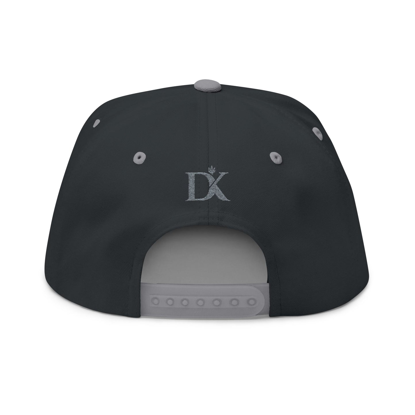 Back of BlackGrey Unshaken Doxa Kairos™ Hat