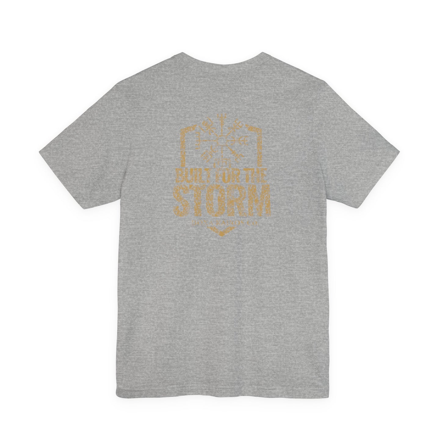 Back of Grey Built for the Storm Doxa Kairos™ T-Shirt