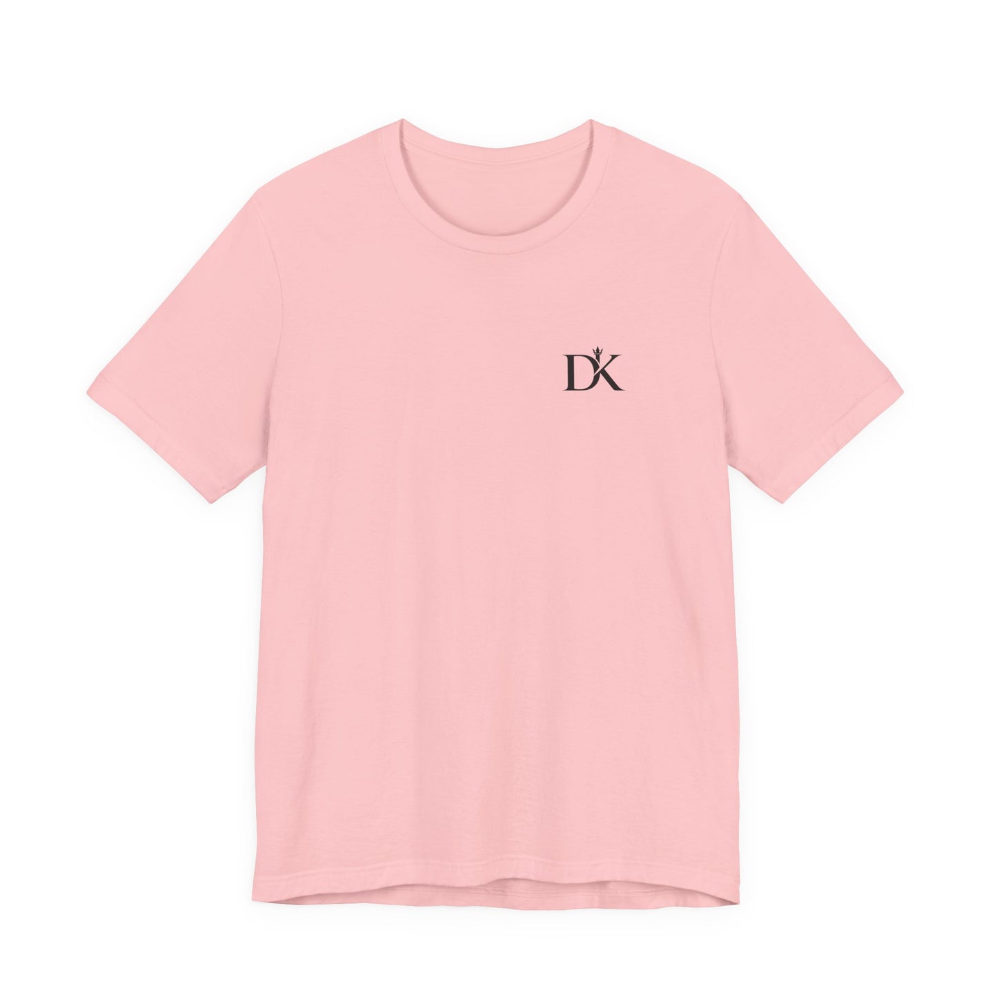 Front Logo of Pink Quietly Relentless Doxa Kairos™ T-Shirt