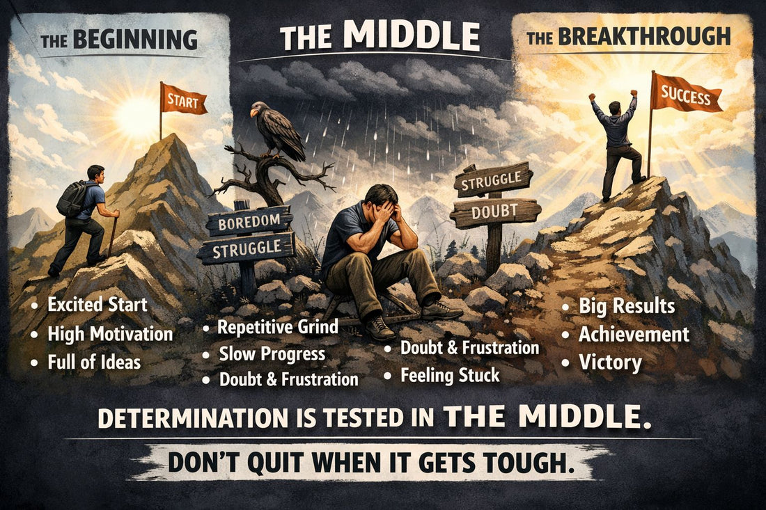Why Most People Quit in the Middle