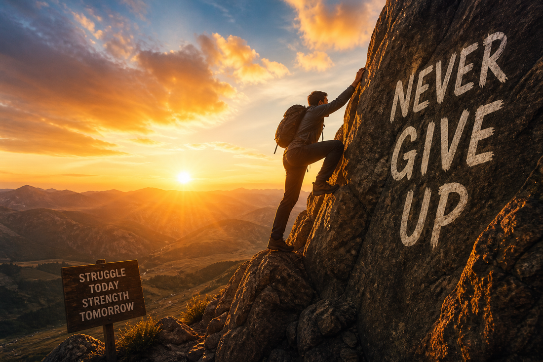 Why “Never Give Up” Is Easy to Say and Hard to Live