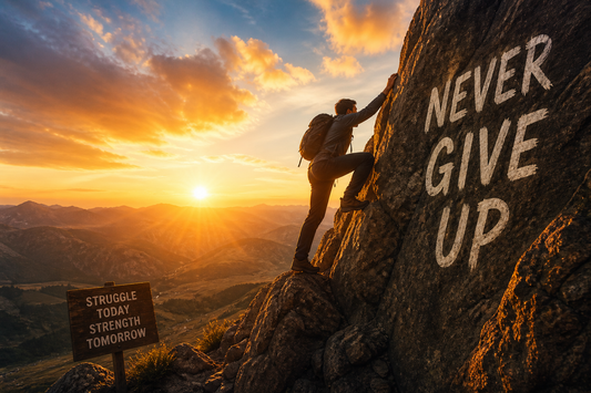 Why “Never Give Up” Is Easy to Say and Hard to Live