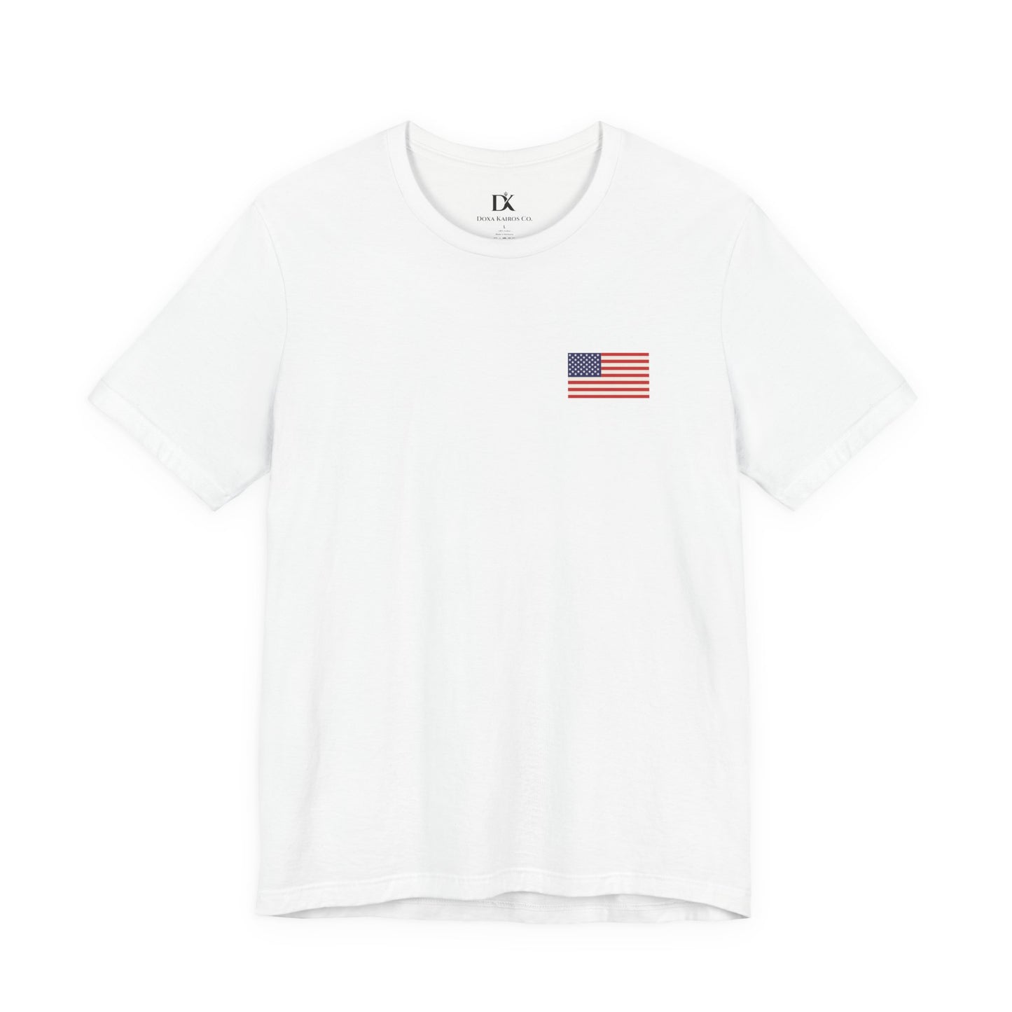 FAFO American Flag USA 250th 1776-2026 | Back Print | Doxa Kairos™ Patriotic T-Shirt