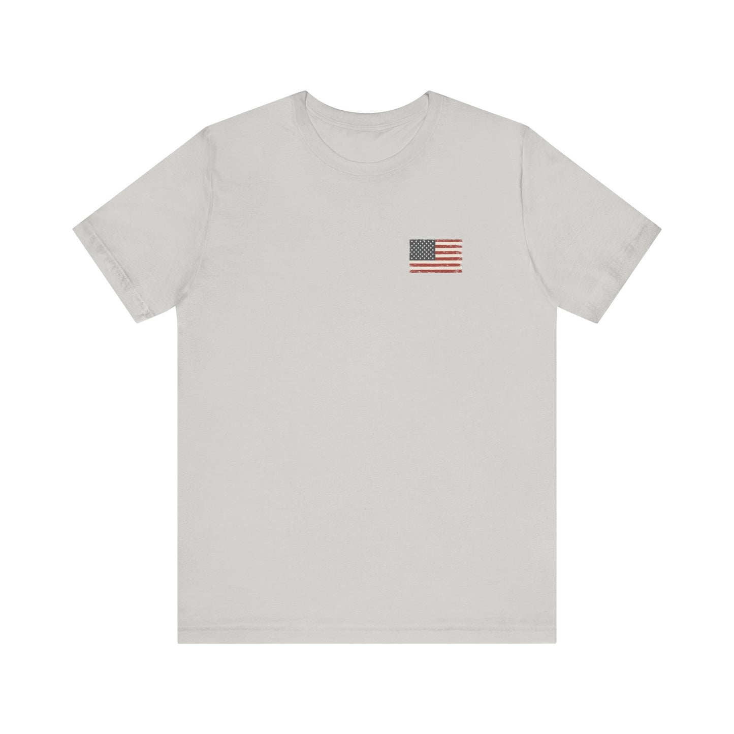 Forged for Freedom  Muskets USA 250th | Back Print | Doxa Kairos™ Patriotic T-Shirt