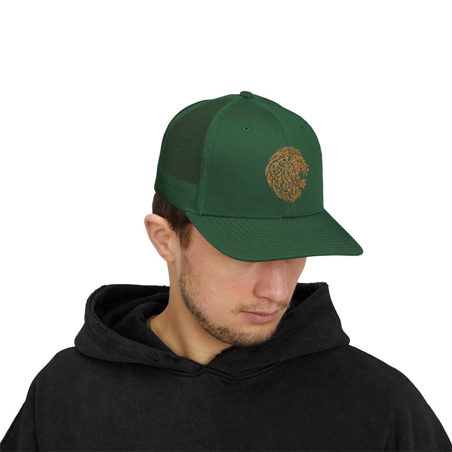 Embroidered DK Lion Logo Snapback Trucker Cap Doxa Kairos™ Hat