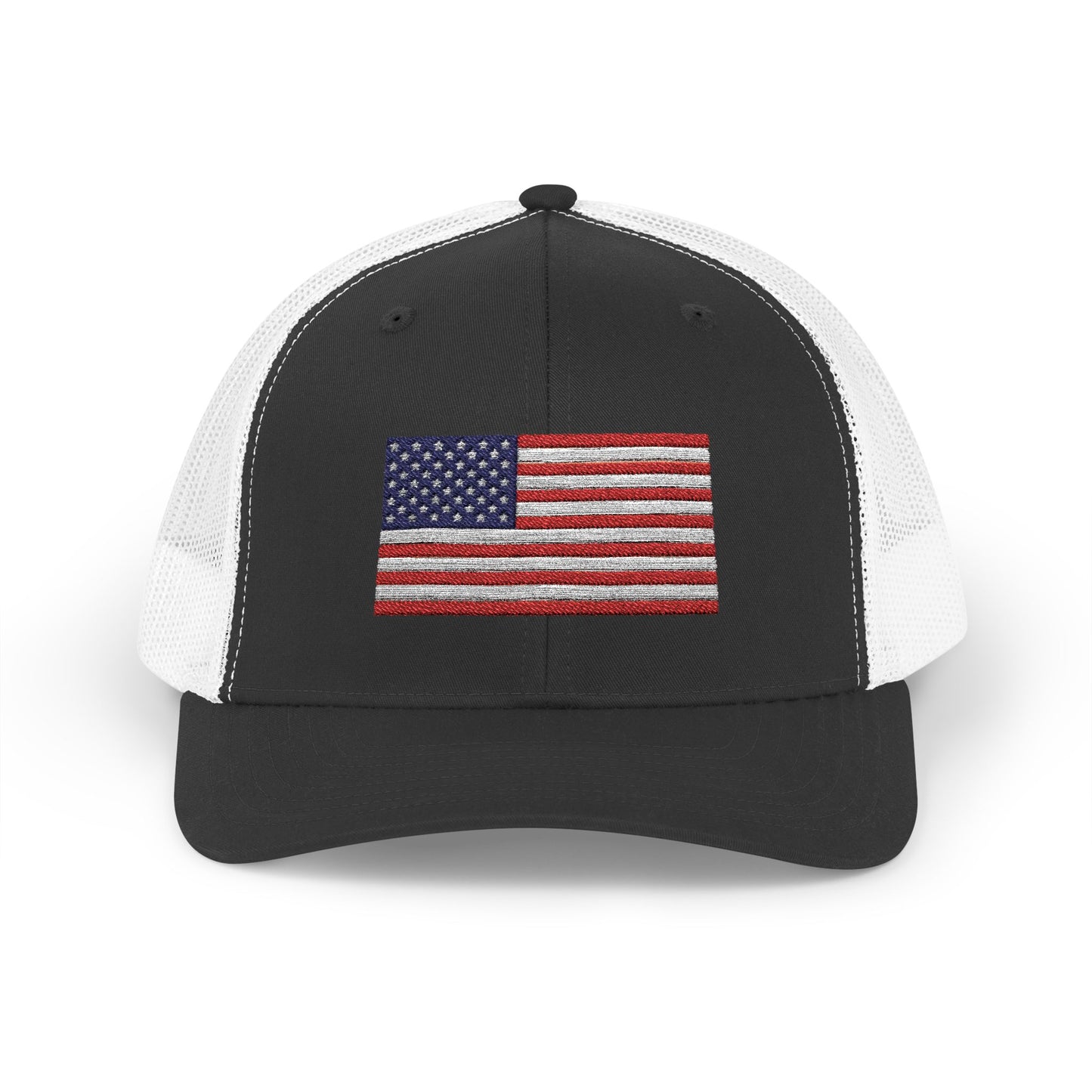 Embroidered American Flag Trucker Cap Doxa Kairos™ Hat