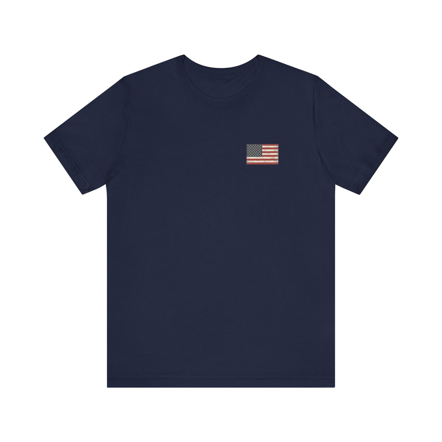 Forged for Freedom  Muskets USA 250th | Back Print | Doxa Kairos™ Patriotic T-Shirt