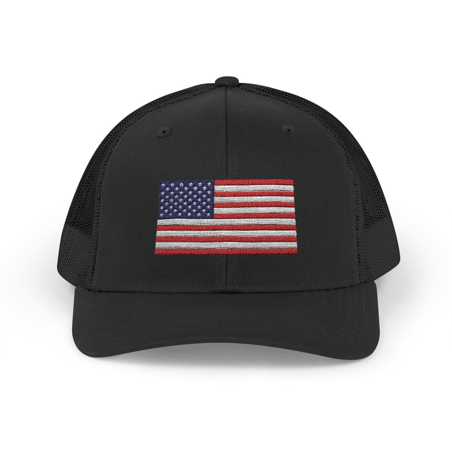 Embroidered American Flag Trucker Cap Doxa Kairos™ Hat
