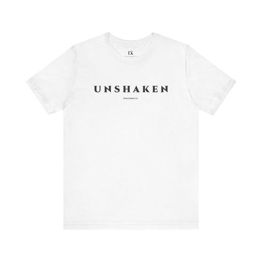 Unshaken Wordmark Edition | Front Print | Doxa Kairos™ T-Shirt