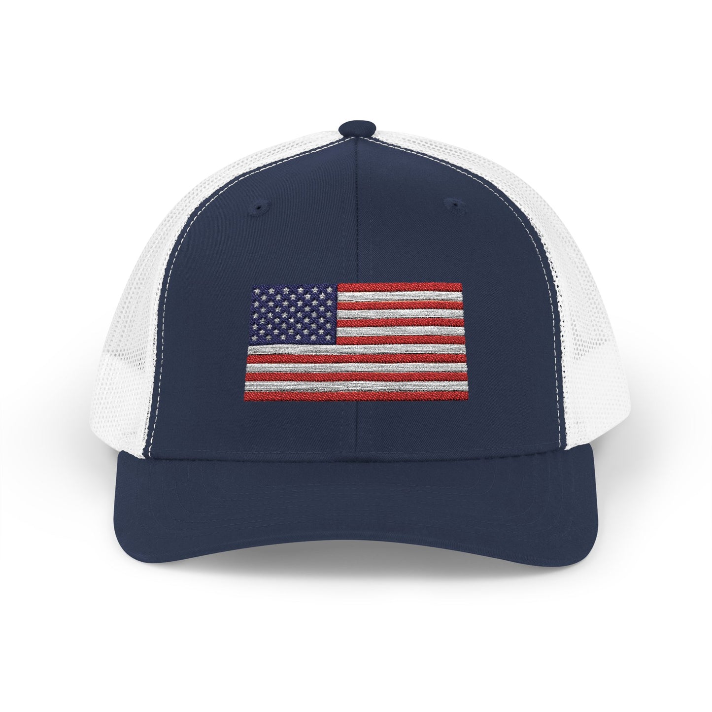 Embroidered American Flag Trucker Cap Doxa Kairos™ Hat