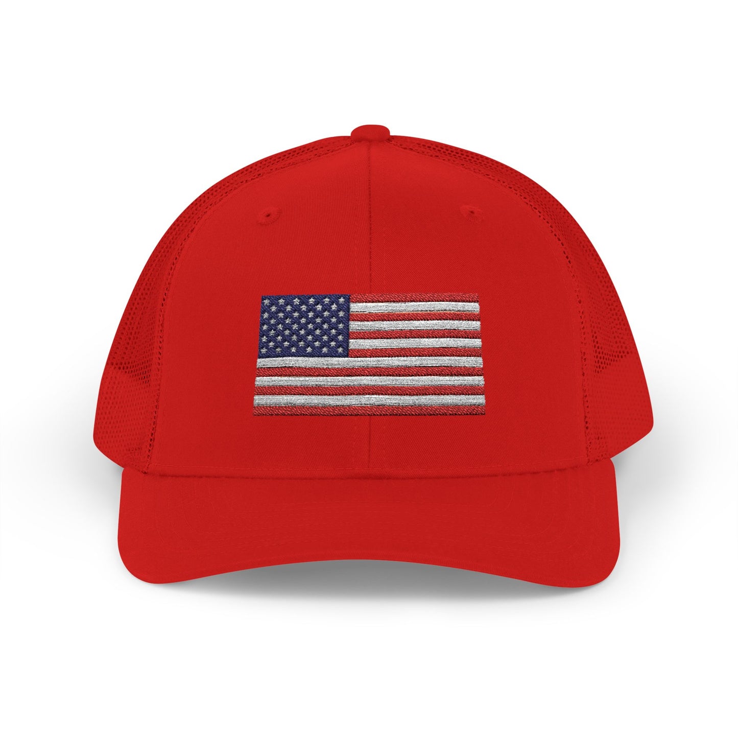 Embroidered American Flag Trucker Cap Doxa Kairos™ Hat