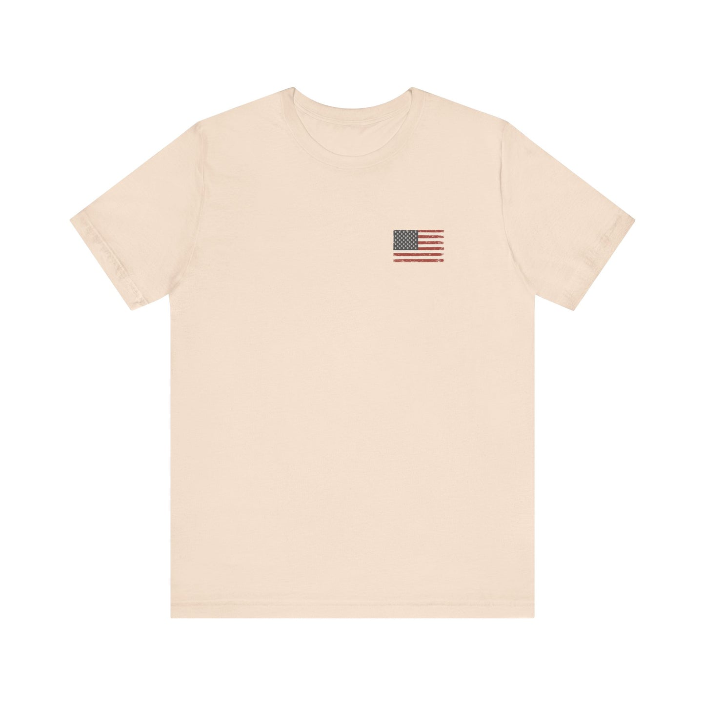 Forged for Freedom  Muskets USA 250th | Back Print | Doxa Kairos™ Patriotic T-Shirt