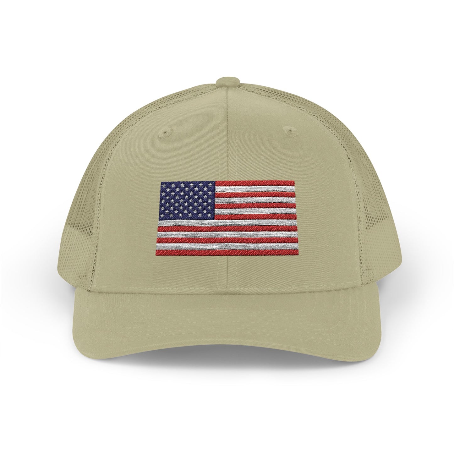 Embroidered American Flag Trucker Cap Doxa Kairos™ Hat