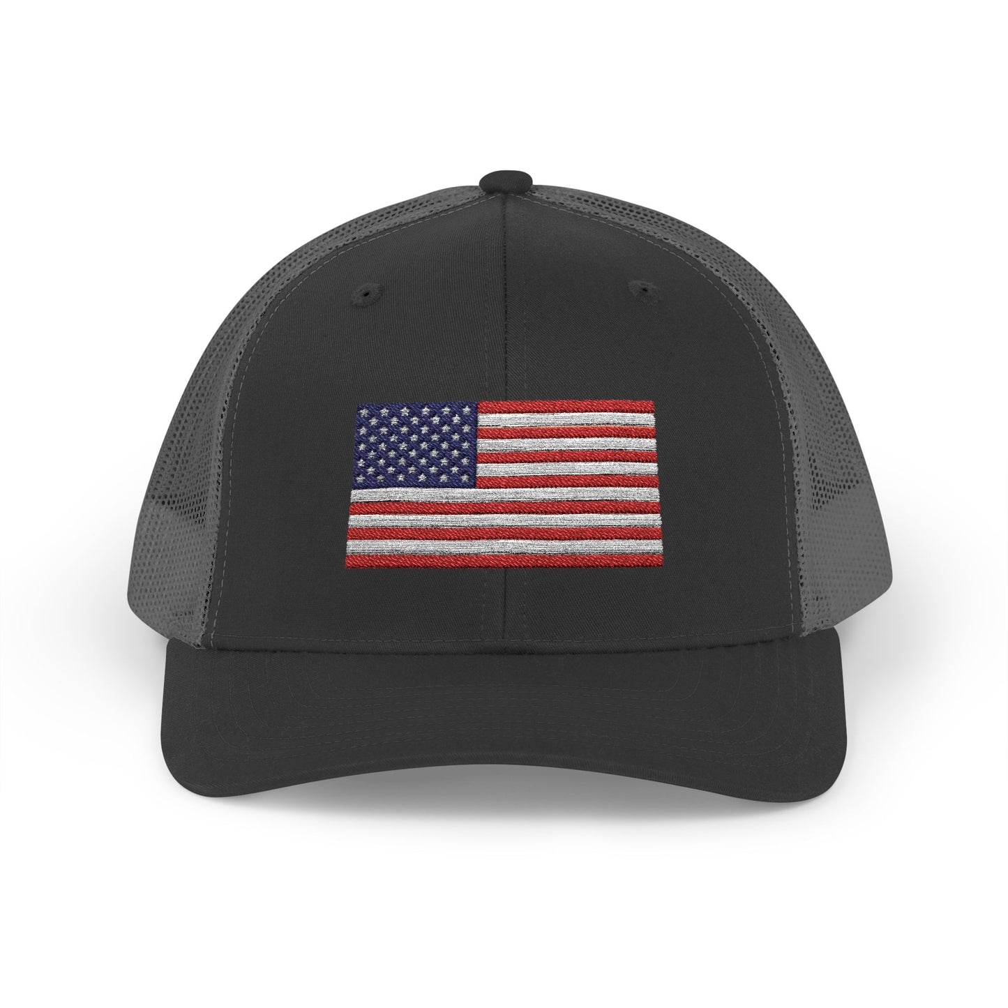 Embroidered American Flag Trucker Cap Doxa Kairos™ Hat