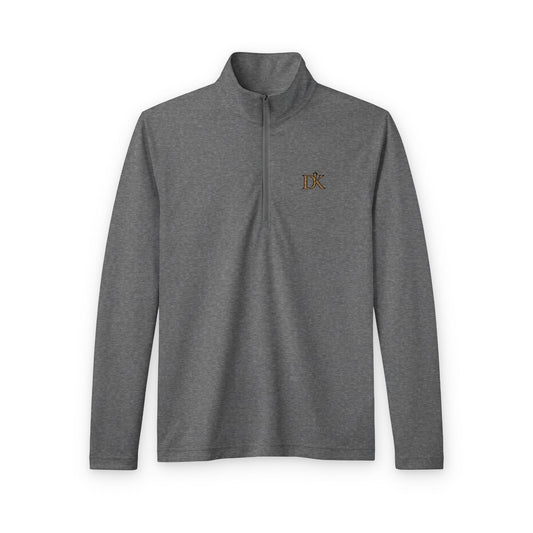 Men's PosiCharge® Tri-Blend Wicking Quarter-Zip Pullover