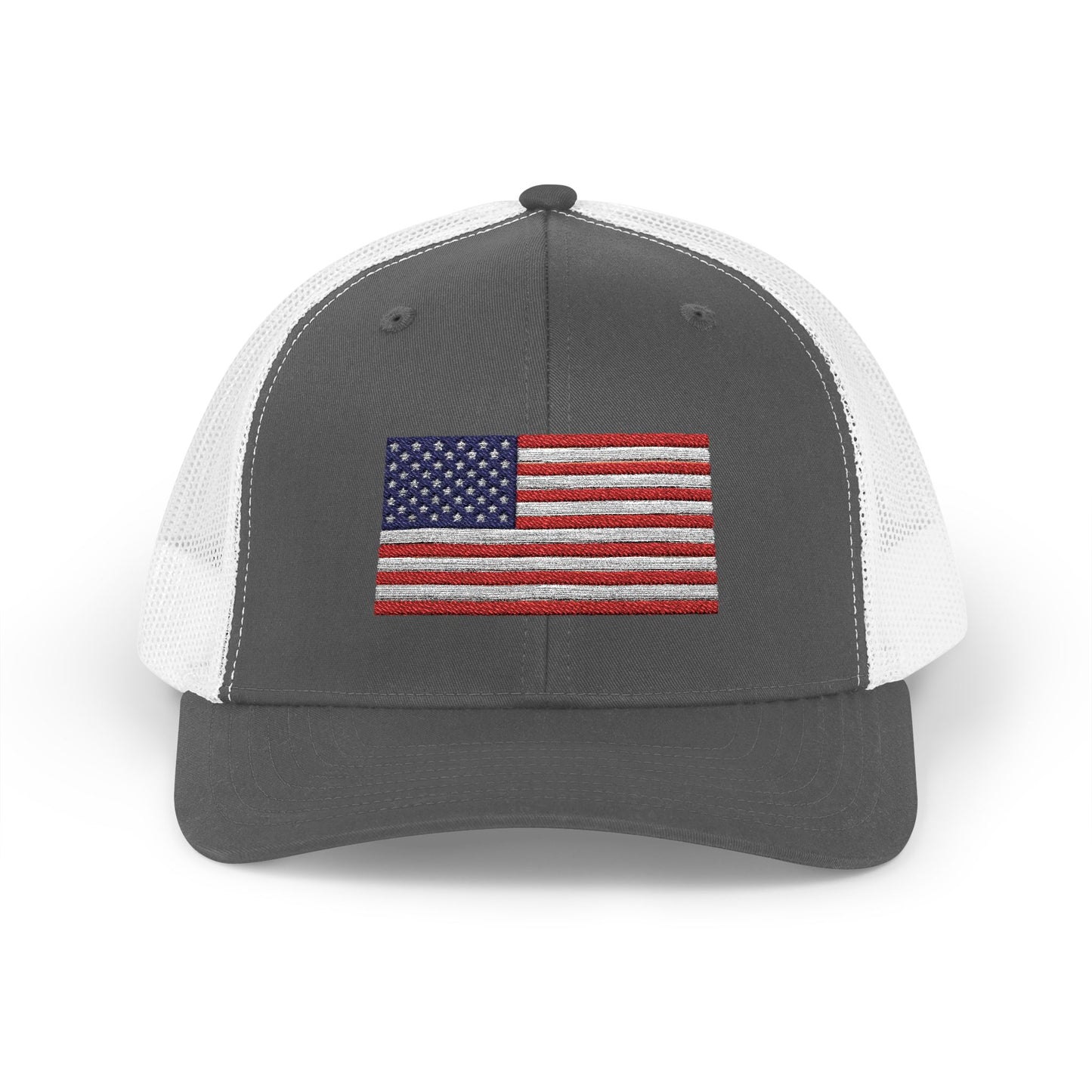 Embroidered American Flag Trucker Cap Doxa Kairos™ Hat