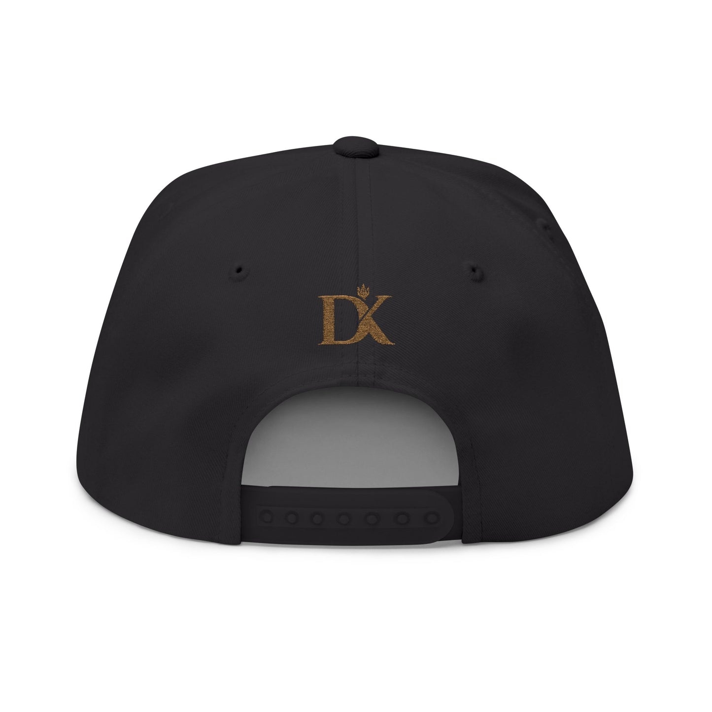 Back of Black Lions Makr Doxa Kairos Hat