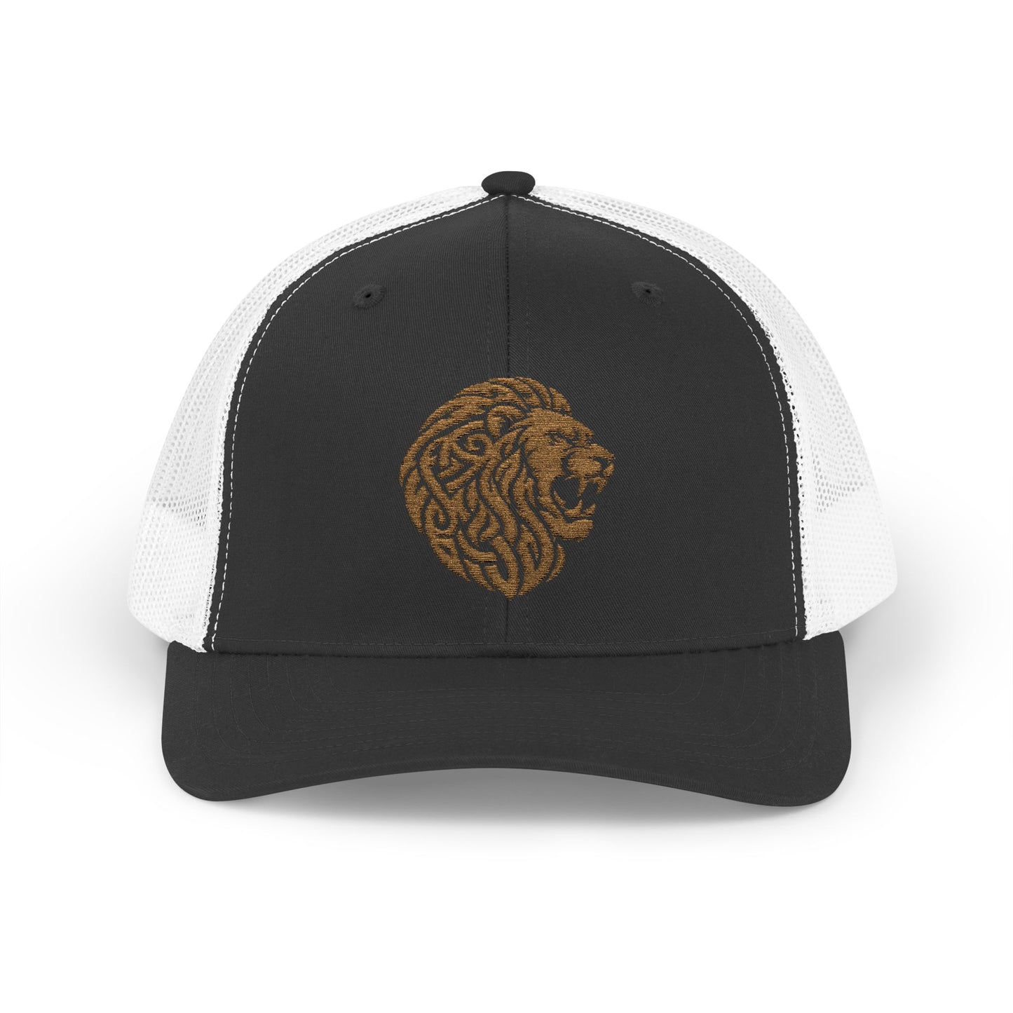 Black and White DK Lion Trucker Cap Doxa Kairos™ Hat