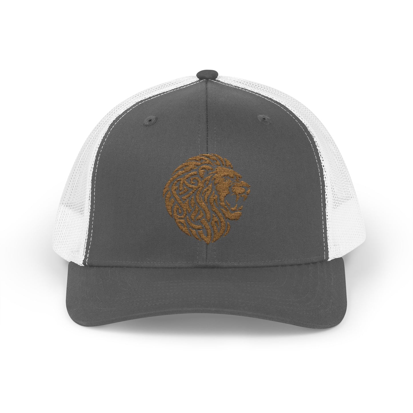 Grey and White DK Lion Trucker Cap Doxa Kairos™ Hat