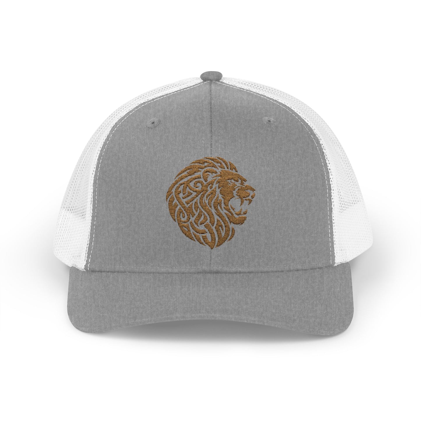 Grey and White DK Lion Trucker Cap Doxa Kairos™ Hat
