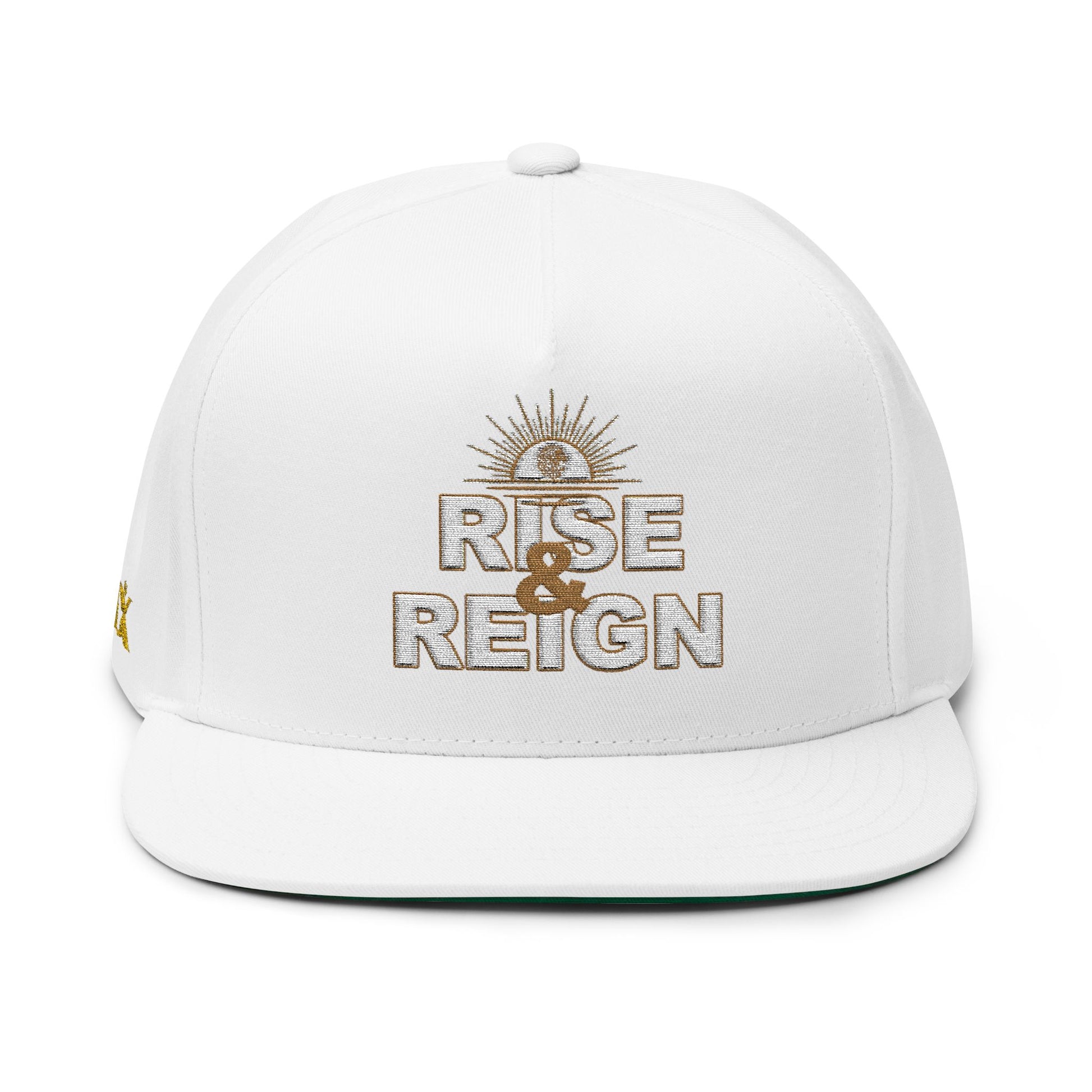 Front of White Rise and Reign  Doxa Kairos™ Hat