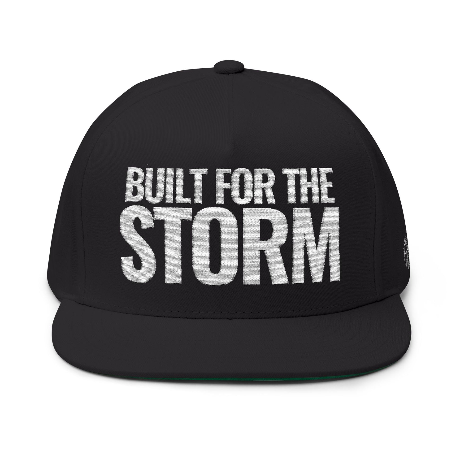 Front of Black Built for the Storm  Doxa Kairos™ Hat