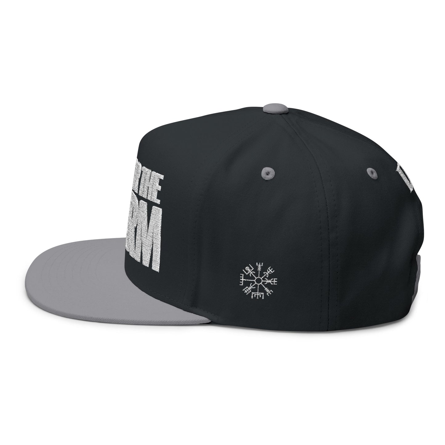 Side of Black Grey Built for the Storm  Doxa Kairos™ Hat