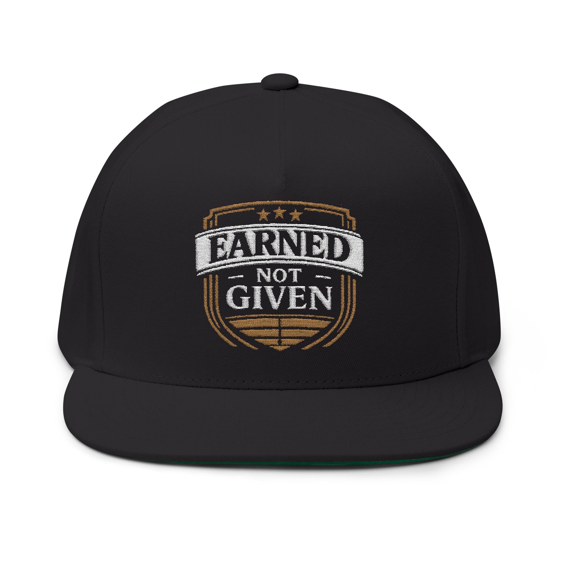 Front of Black Earned Not Given  Doxa Kairos™ Hat