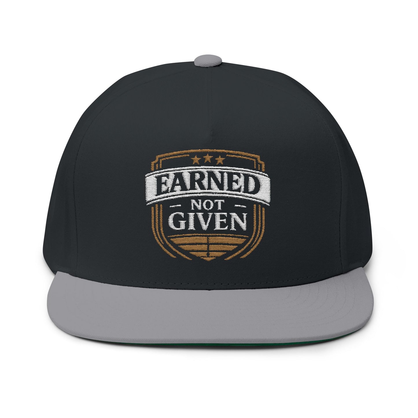 Front of BlackGrey Earned Not Given  Doxa Kairos™ Hat
