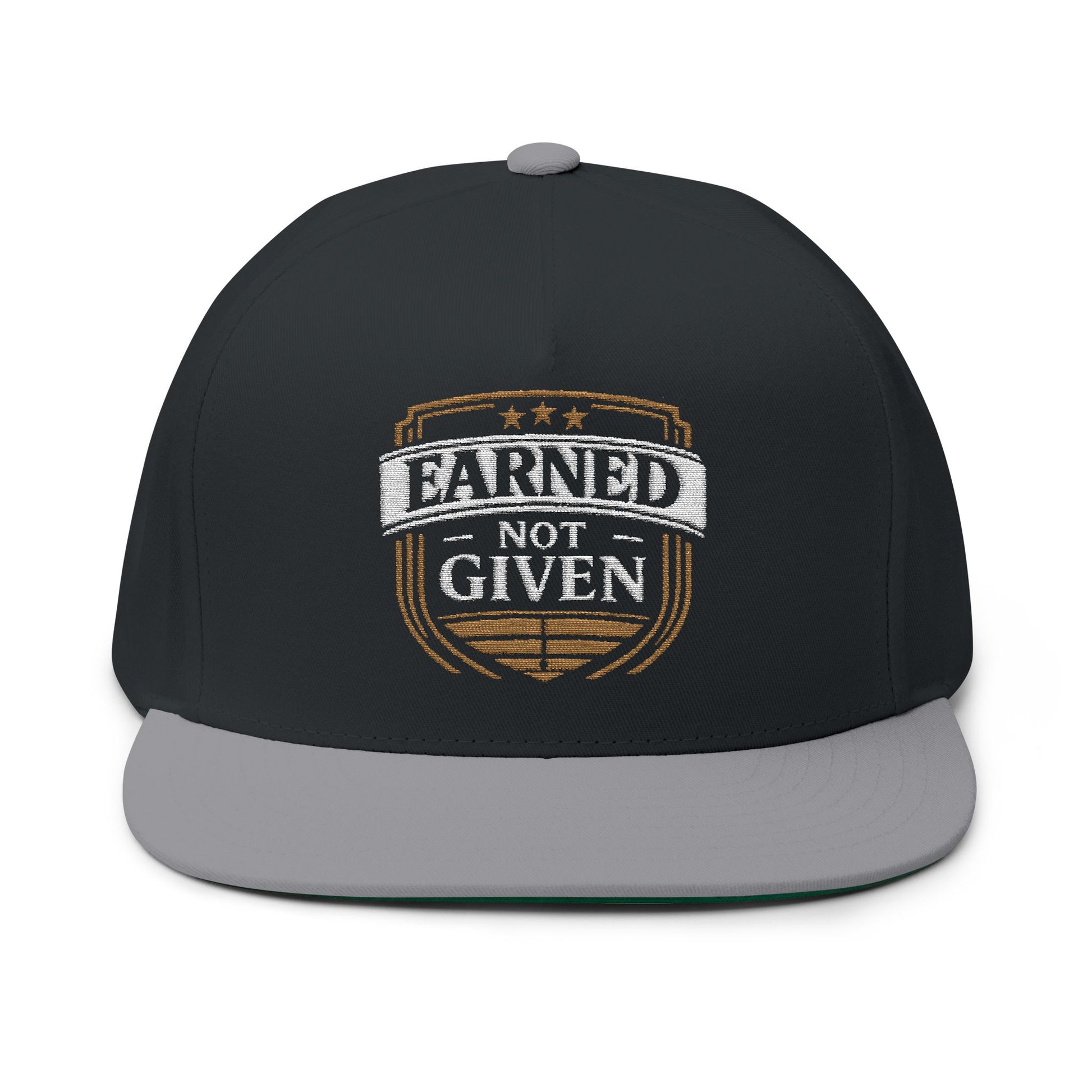 Front of BlackGrey Earned Not Given  Doxa Kairos™ Hat