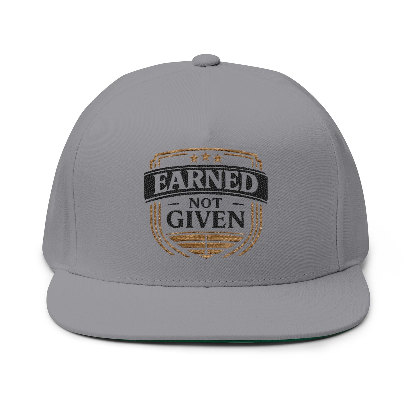 Front of Grey Earned Not Given  Doxa Kairos™ Hat