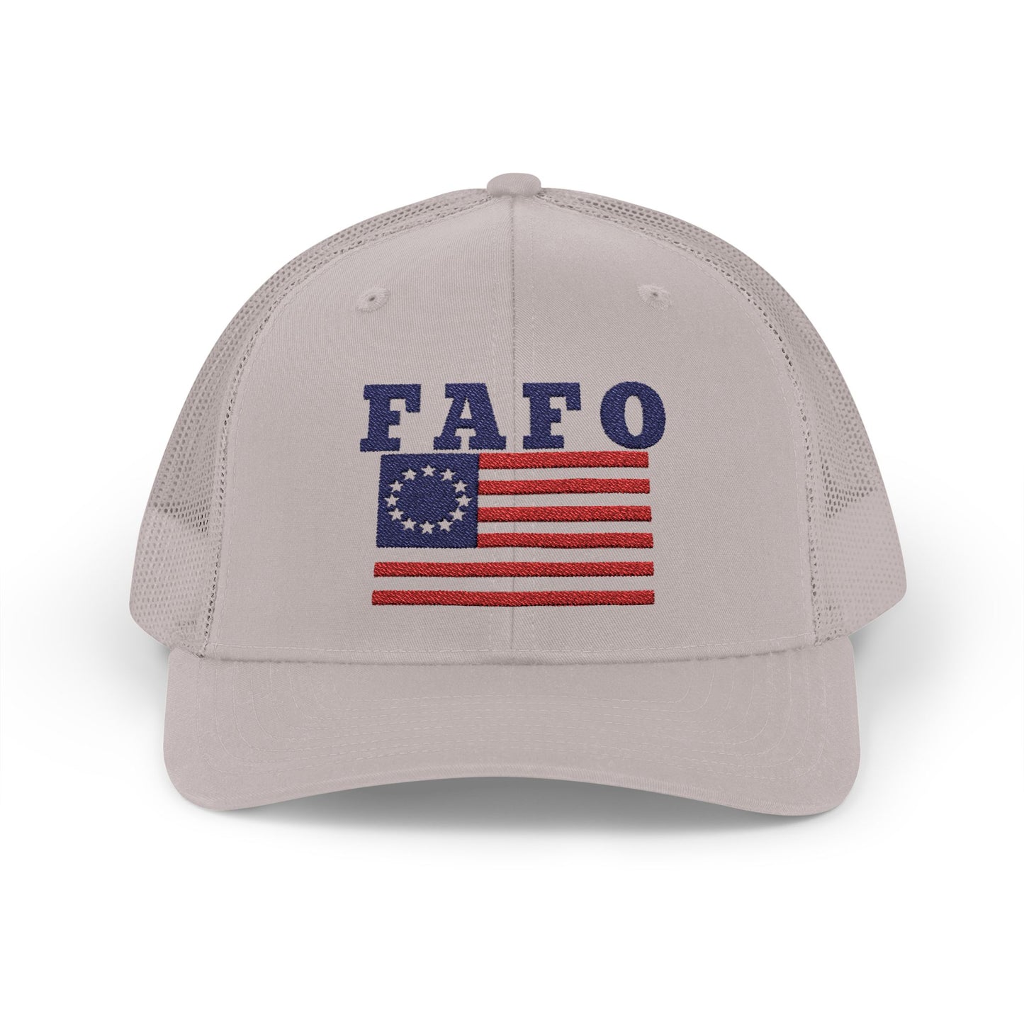 Silver FAFO USA Flag Doxa Kairos™ Hat