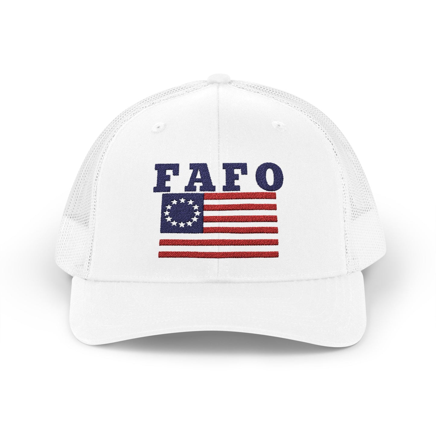 White FAFO USA Flag Doxa Kairos™ Hat