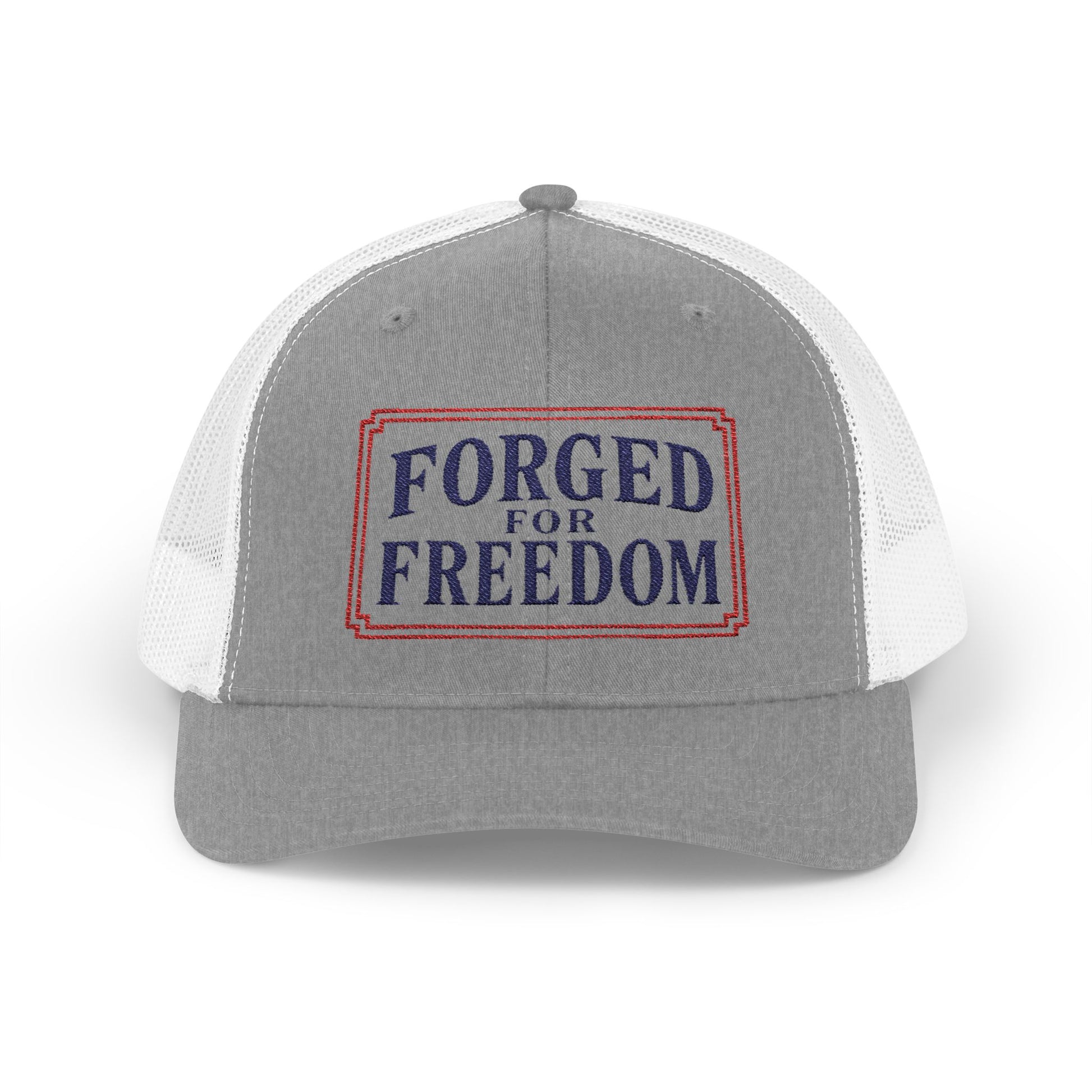 Grey and White Forged for Freedom plain Doxa Kairos™ Hat