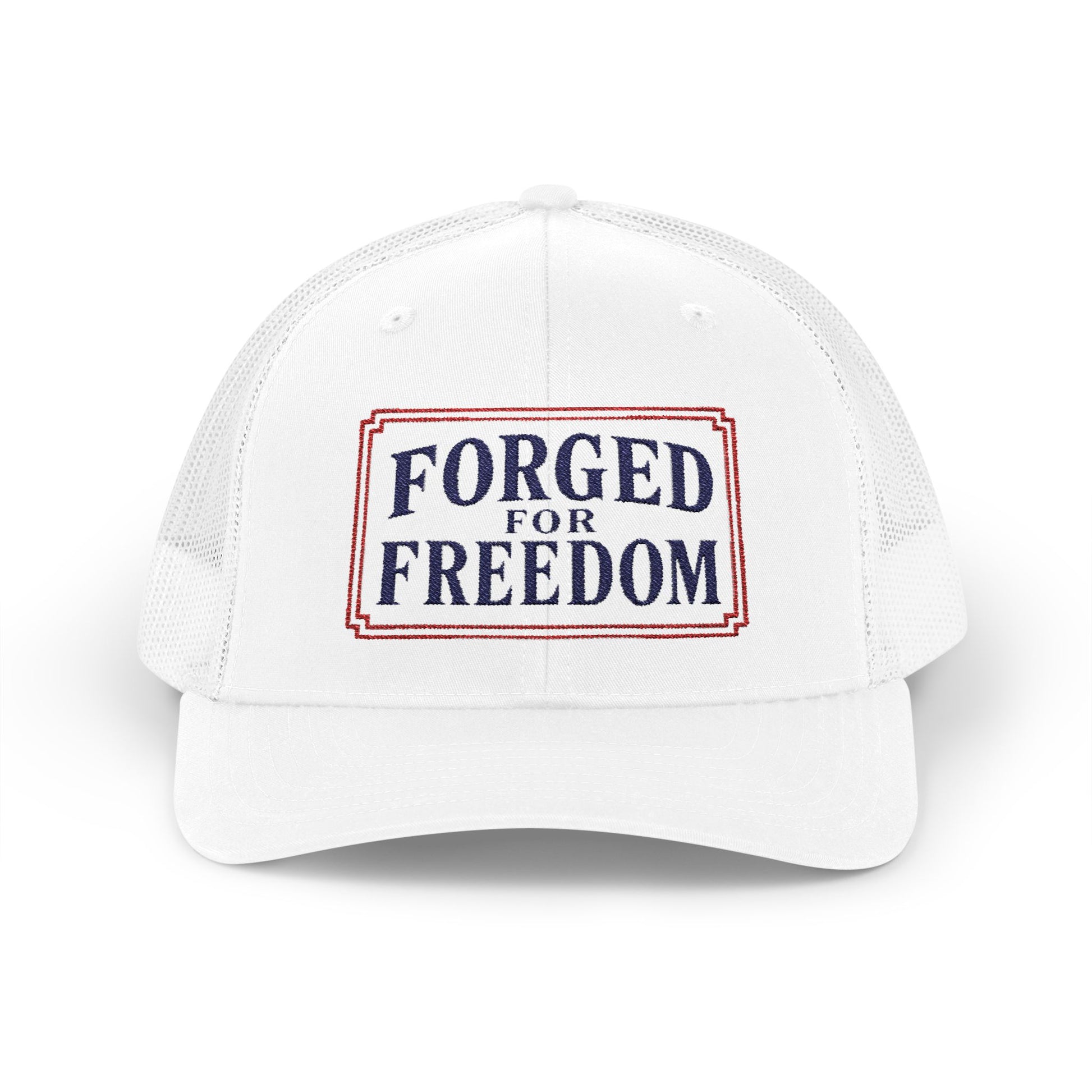 White Forged for Freedom plain Doxa Kairos™ Hat