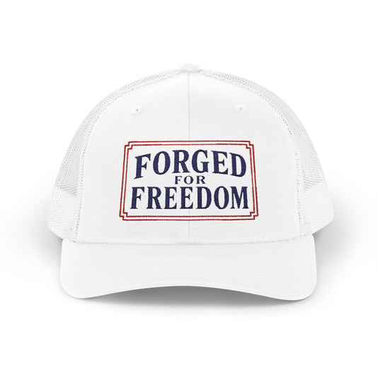 White Forged for Freedom plain Doxa Kairos™ Hat