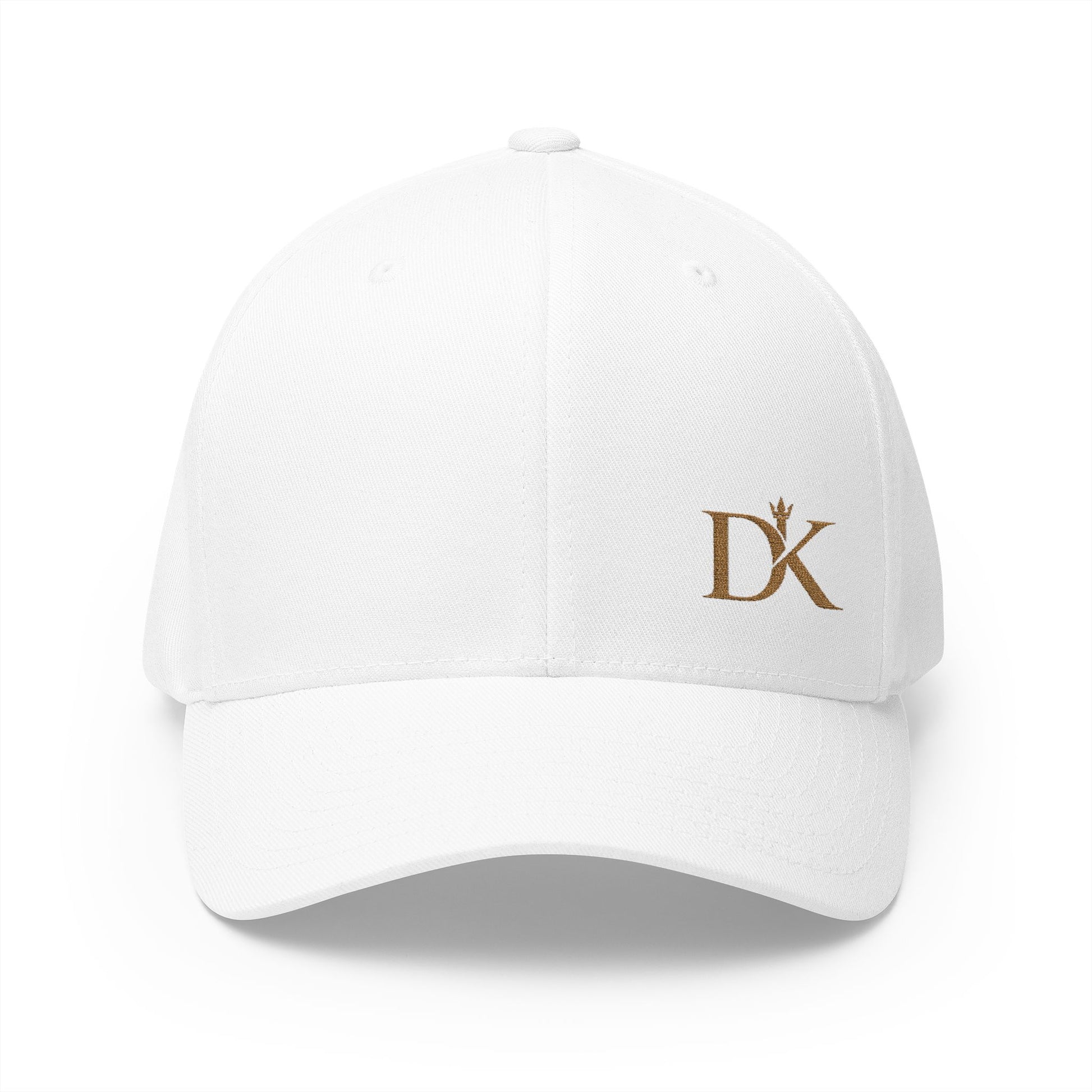 Front of White DK Mark Doxa Kairos™ Hat
