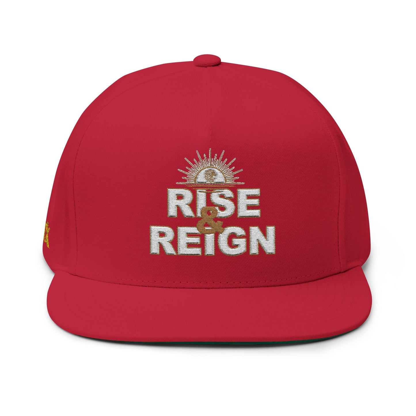 Front of Red Rise and Reign  Doxa Kairos™ Hat