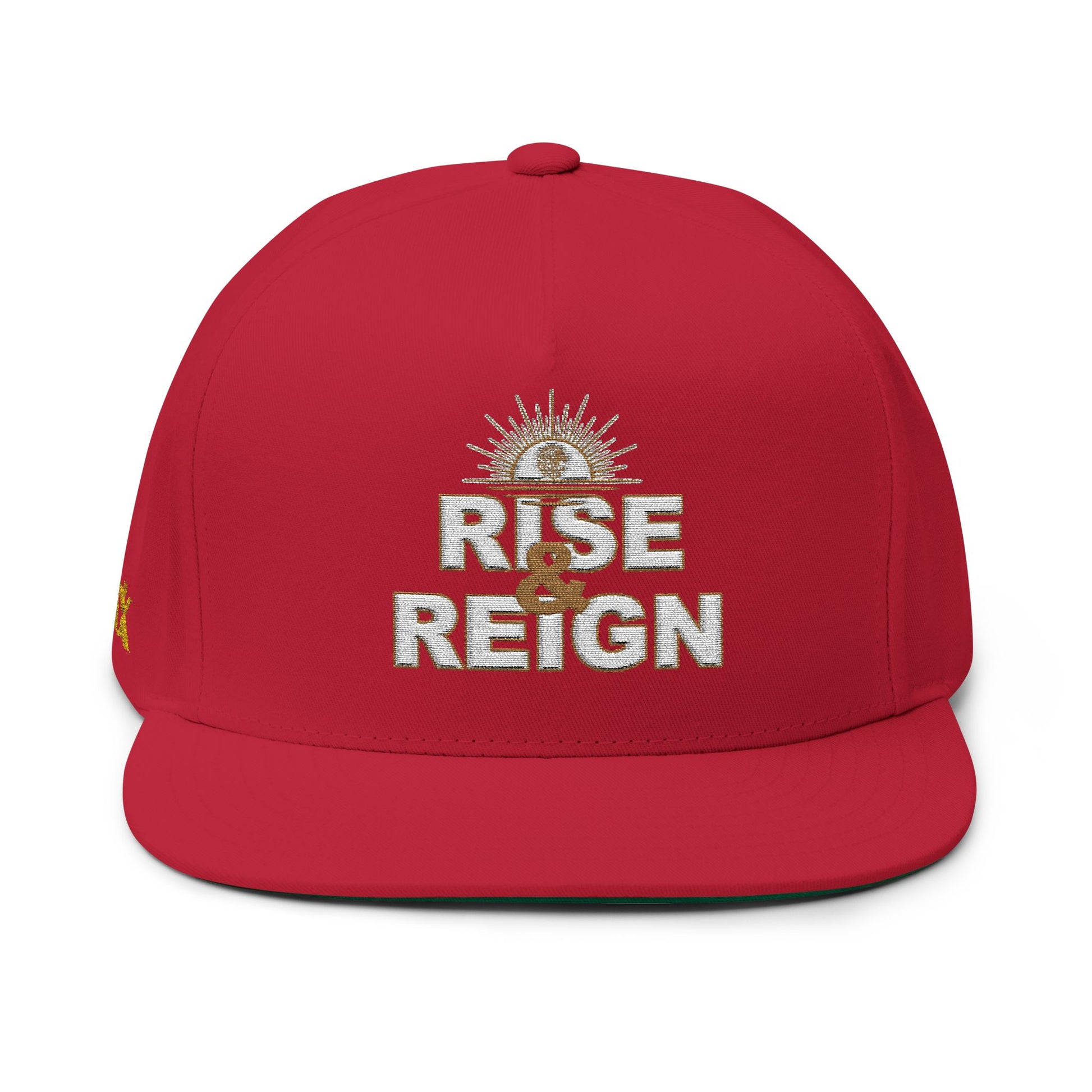 Front of Red Rise and Reign  Doxa Kairos™ Hat