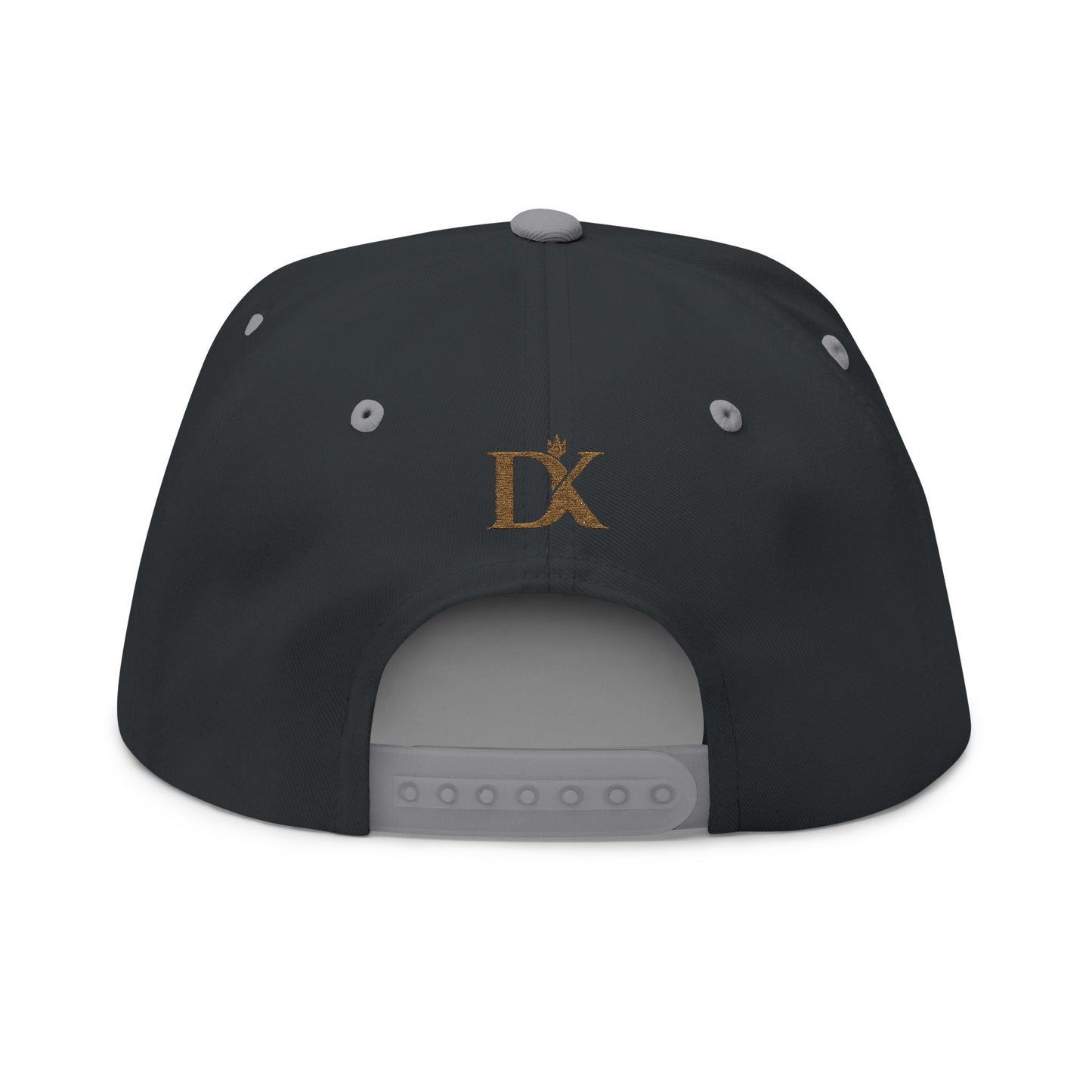 Front of BlackGrey Unshaken  Doxa Kairos™ Hat