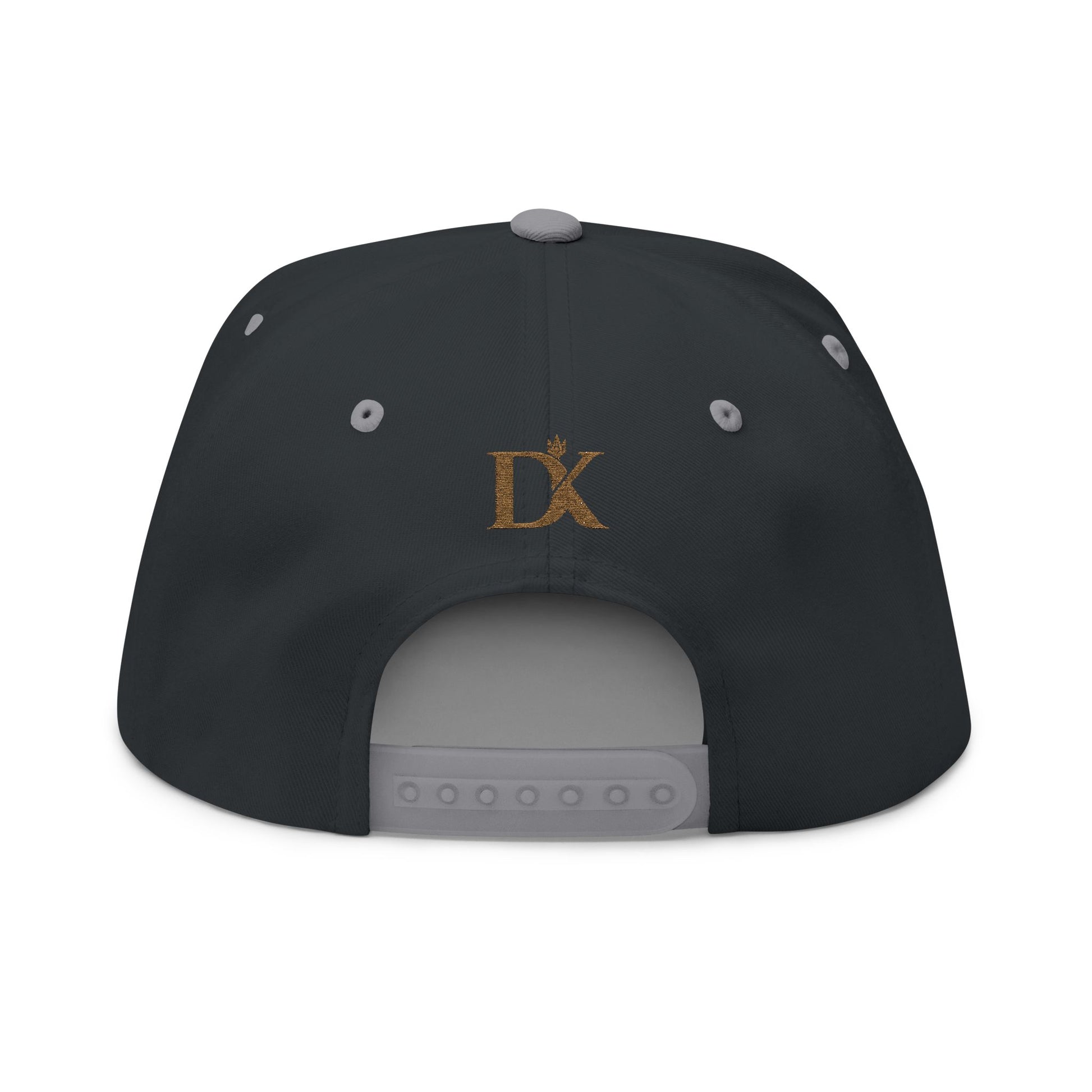 Front of BlackGrey Unshaken  Doxa Kairos™ Hat