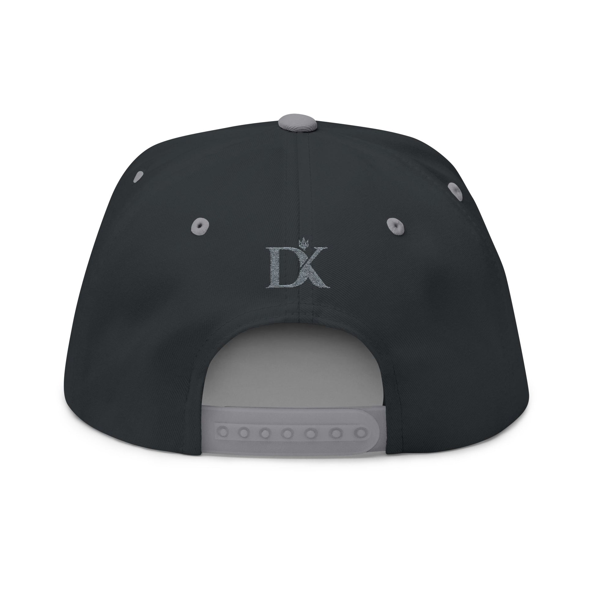 Back of BlackGrey Unshaken  Doxa Kairos™ Hat