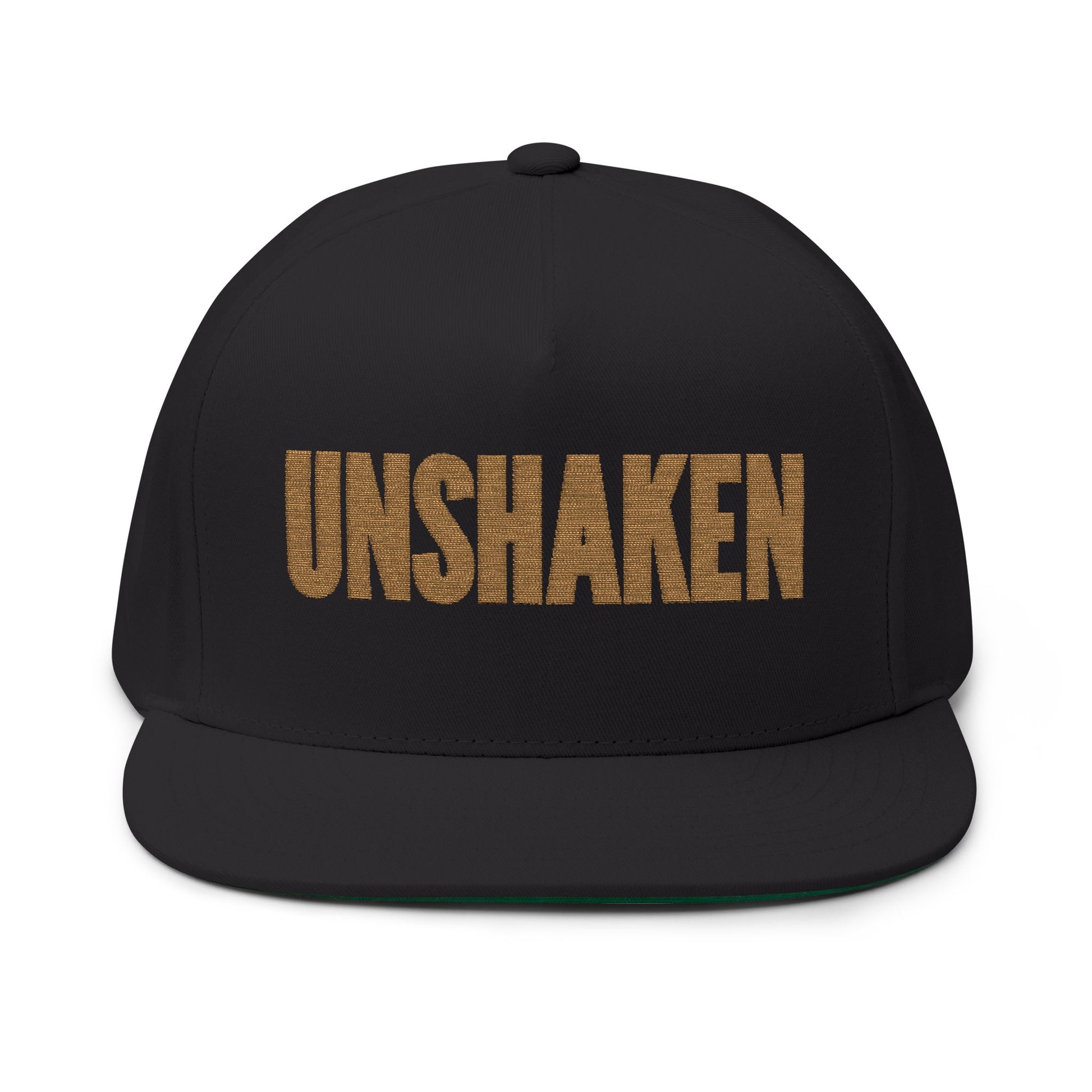 Front ot Black Unshaken  Doxa Kairos™ Hat