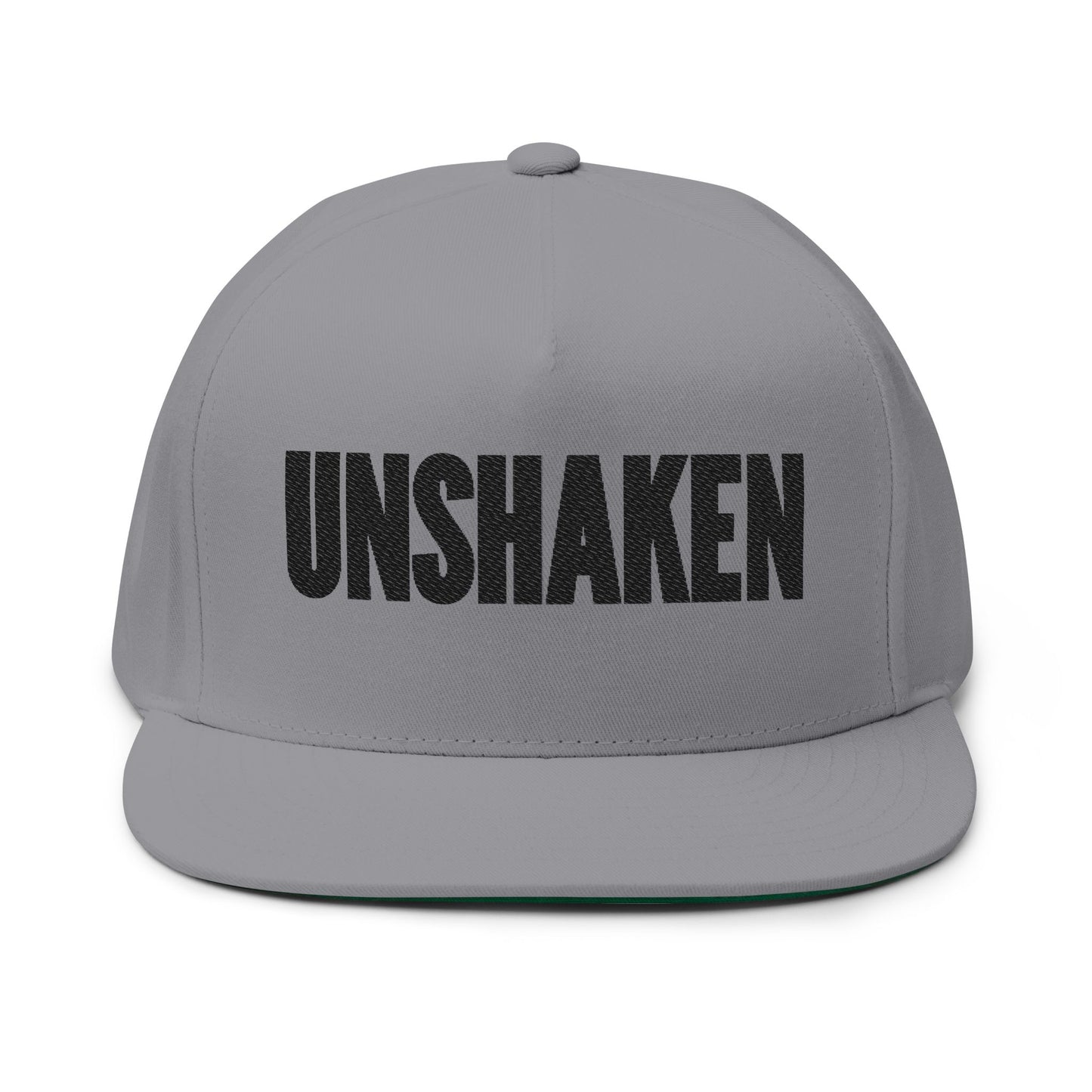 Front of Grey Unshaken  Doxa Kairos™ Hat