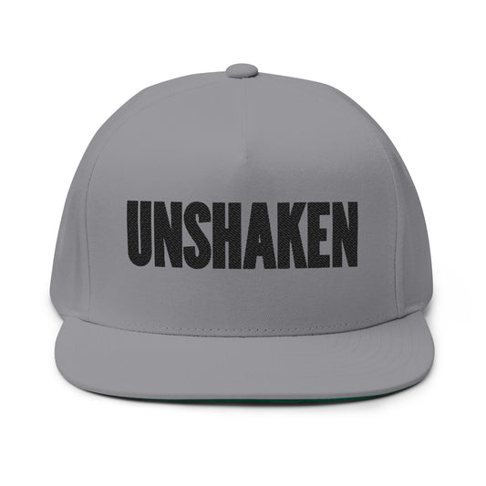 Front of Grey Unshaken  Doxa Kairos™ Hat