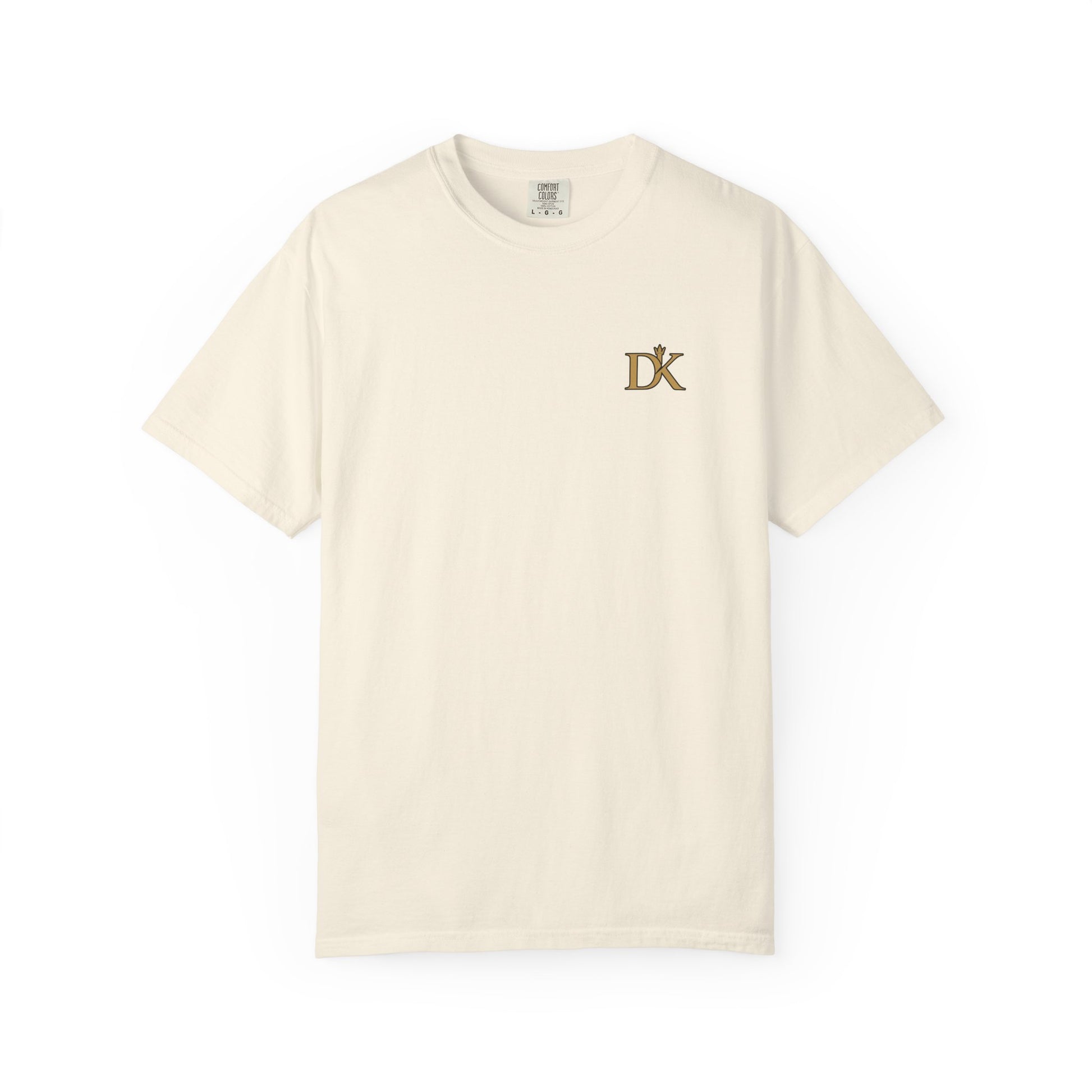 Front Logo of Ivory Built for the Storm  Doxa Kairos™ Signature T-Shirt