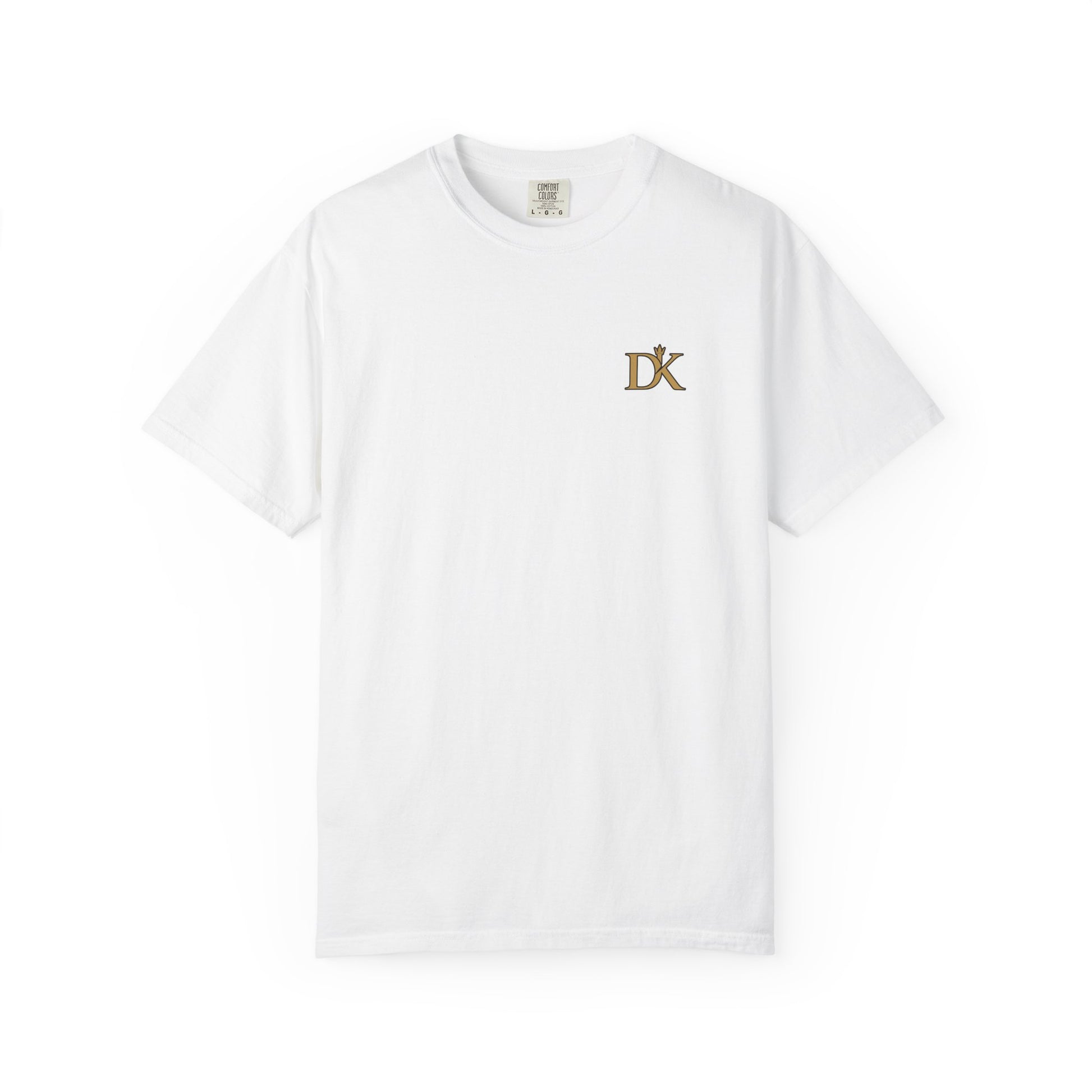 Front Logo of White  Built for the Storm  Doxa Kairos™ Signature T-Shirt