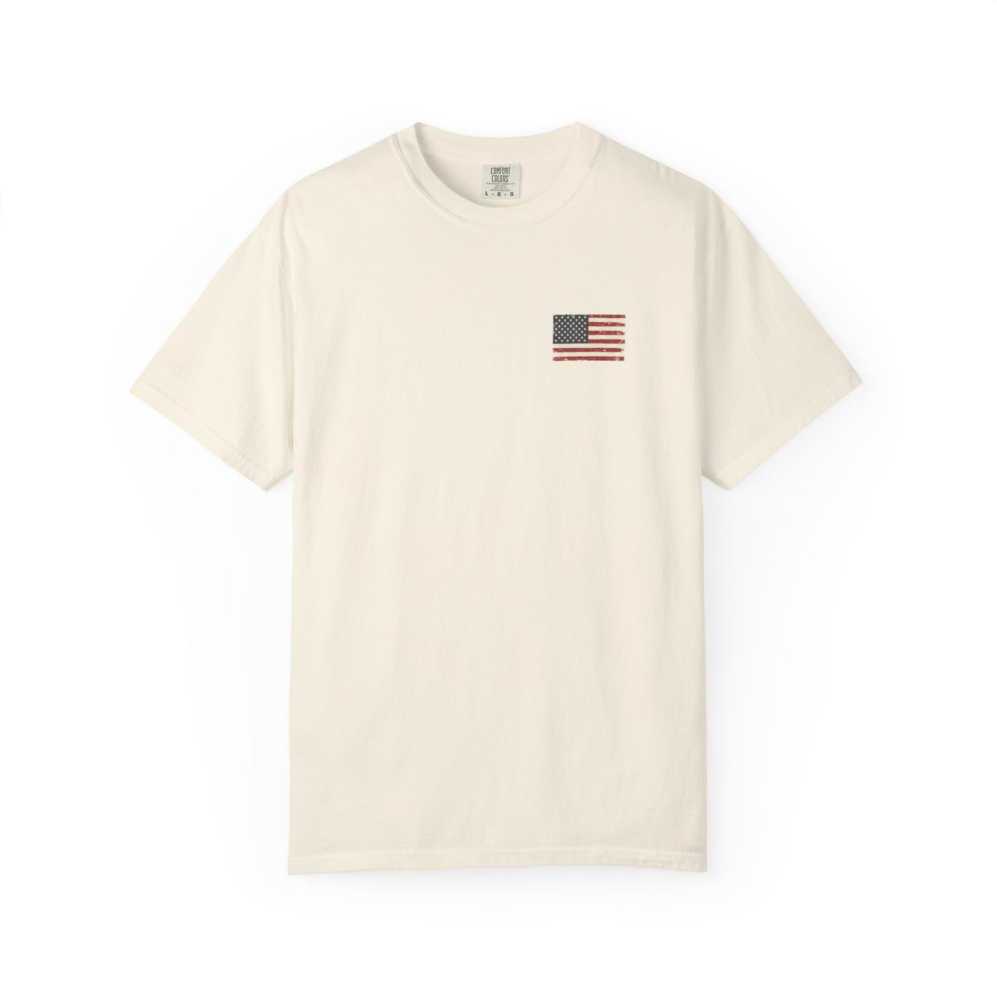 Front Flag of Ivory Tested Not Taken  Doxa Kairos™ Signature T-Shirt