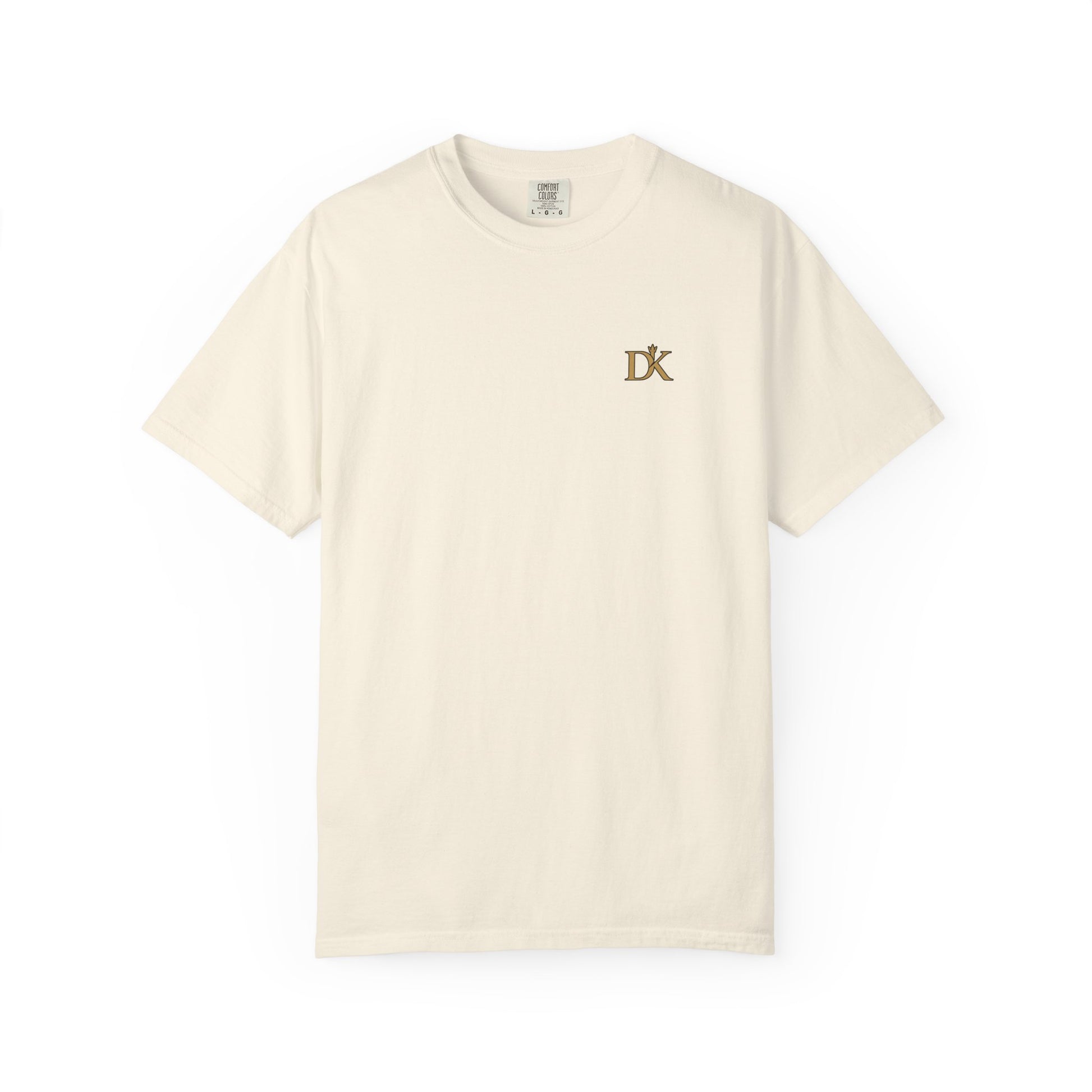 Front Logo Ivory Worn Down Not Done Doxa Kairos™ Signature T-Shirt