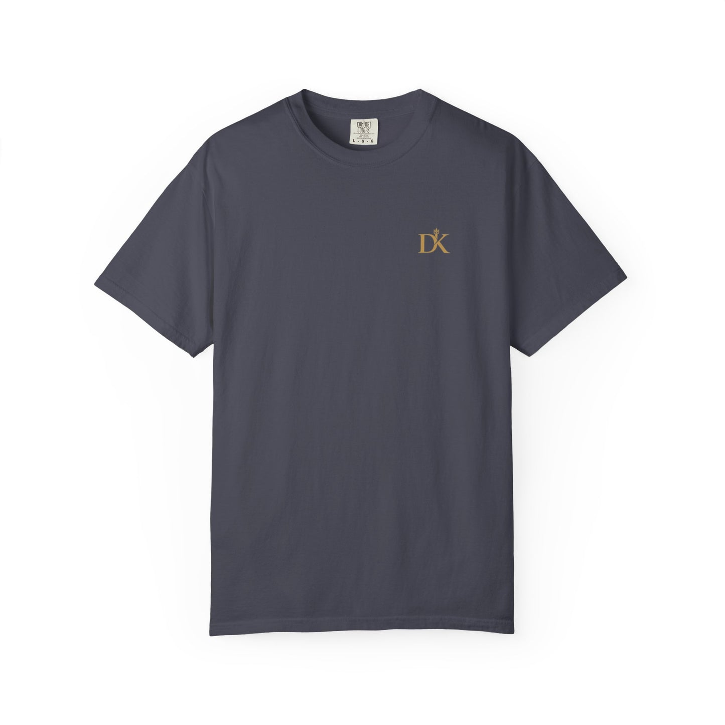 Front Logo Navy  Worn Down Not Done Doxa Kairos™ Signature T-Shirt